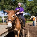 Preparing for Mule Ride in Molokai, HI, 2014