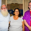 Me with my Cousin George Sundt and his Wife Aurora, 2014