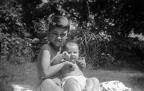 Me and my baby brother Steve in 1950
