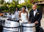 Adlib Steel Orchestra performs at a wedding cocktail hour, May 25, 2014