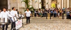 Adlib Steel Orchestra at the NYC Manhattan Municipal Building 100th Anniversary Concert, July 31st, 2014