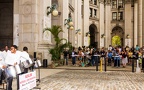 Adlib Steel Orchestra at the NYC Manhattan Municipal Building 100th Anniversary Concert, July 31st, 2014