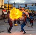 2017 Trinidad Carnival Tuesday, Blue Devil Fire Breahers