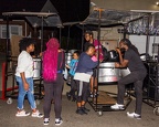 Adlib Steel Orchestra rehearsing on the last evening before Panorama, August 31st, 2018