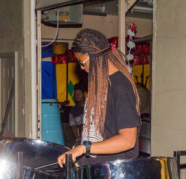 Adlib Steel Orchestra Rehearsing for Junior Panfest August 24, 2018