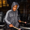 Adlib Steel Orchestra rehearsing the last week before Panorama, late August, 2019