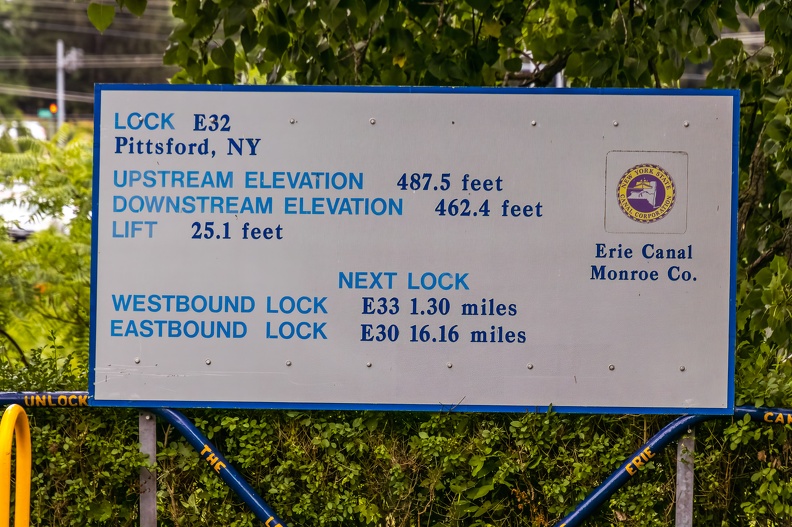 Locks 32 and 33 of the Erie Canal, near Rochester
