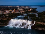 Visiting Niagara Falls, at the Skylon Tower, Niagara Falls Ontario, Canada