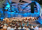 At the Boston Symphony Orchestra, Tanglewood, in July, 2023